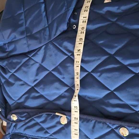 Burberry Blue Quilted Puffer Jacket with Hood - Picture 10 of 14